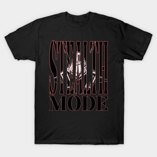 Stealth Mode: Winged Wonders T-Shirt